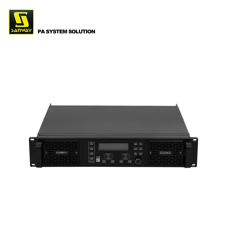 D20KQ FP20000Q Sanway 4-канальный цифровой обработки сигналов мощности