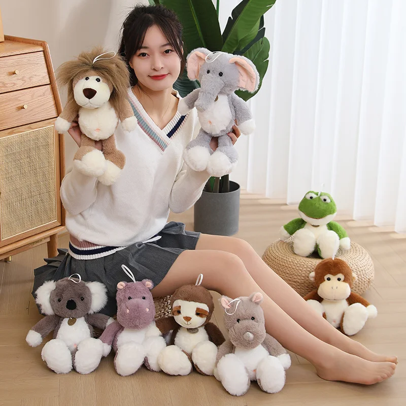 plush toys stuffed animals monkey lion soft baby elephant cute cuddly toys