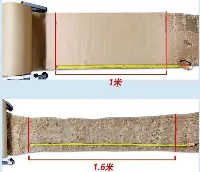 
Honeycomb Wrapping Paper Recyclable Kraft Paper Wrapping Cushioning Paper 