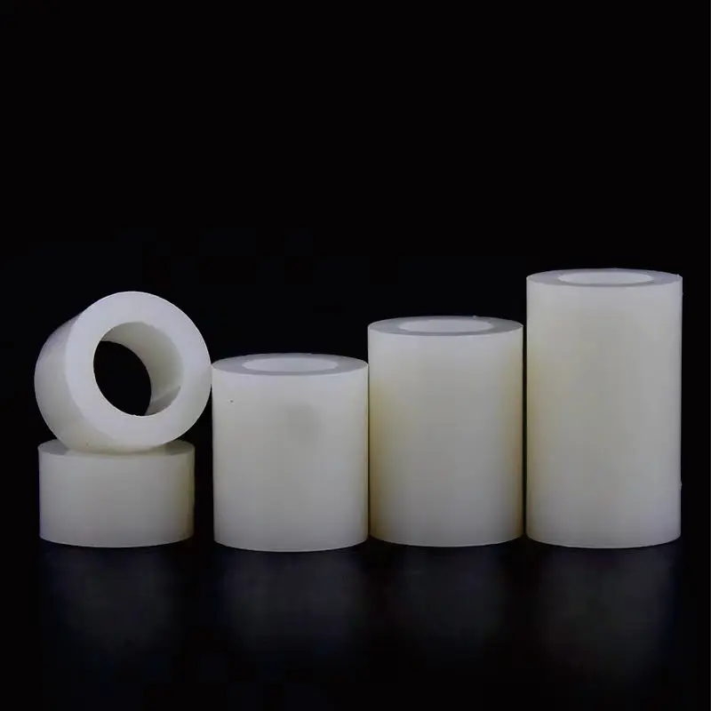 OEM/ODM Factory Supply Cylindrical Plastic Nylon Standoffs Unthreaded Spacers Tube Spacer White/Black Fasteners