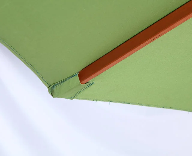 3m wooden patio garden parasol sun beach umbrella sunshade canopy outdoor parasol for backyard