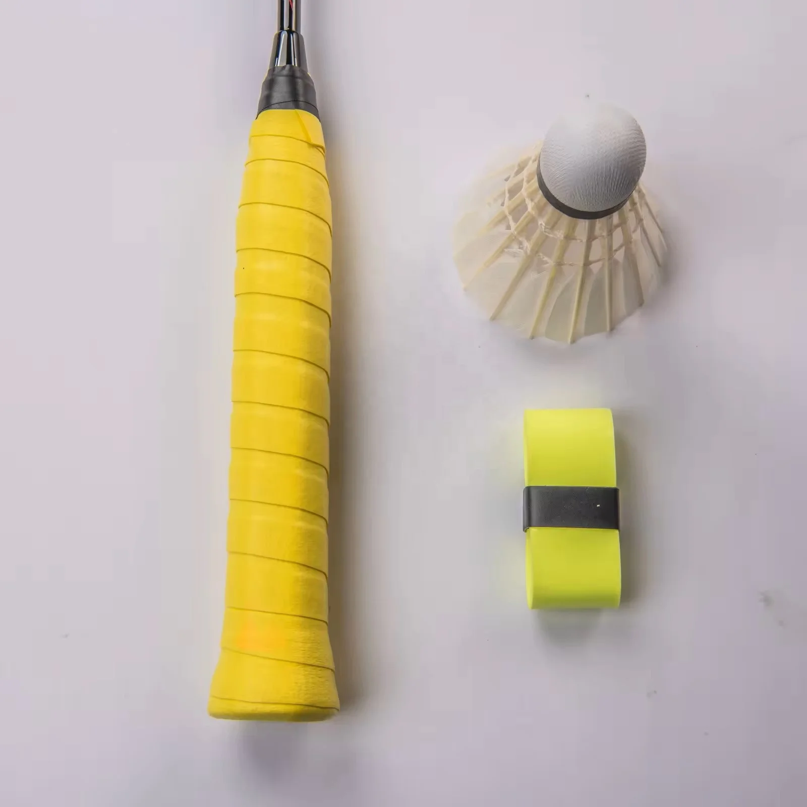 GM Viscous Tacky Wet Comfort Badminton Table Tennis Racket Pickleball Paddle Padel Racket Grip Made of PU Material Overgrip