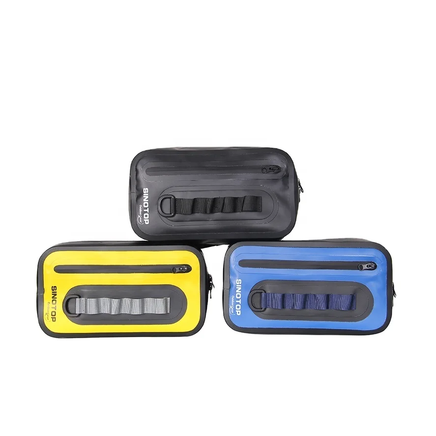 SINOTOP China factory oem pvc tarpaulin waterproof bicycle motorcycle women men waist bag crossbody for outdoor hiking