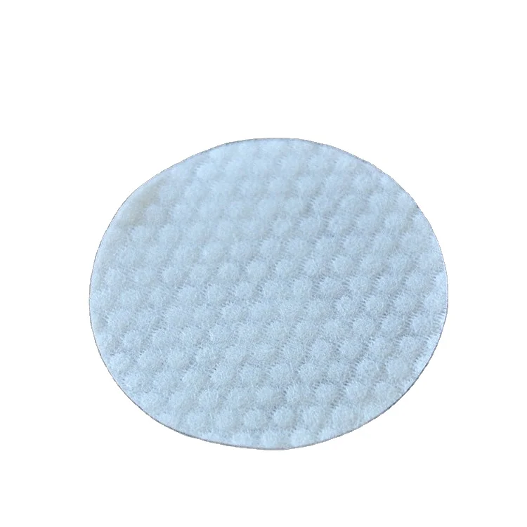 New Arrival Organic Size 5.5cm Round Cotton Pad 80gsm Facial Thin Makeup Remover Pads
