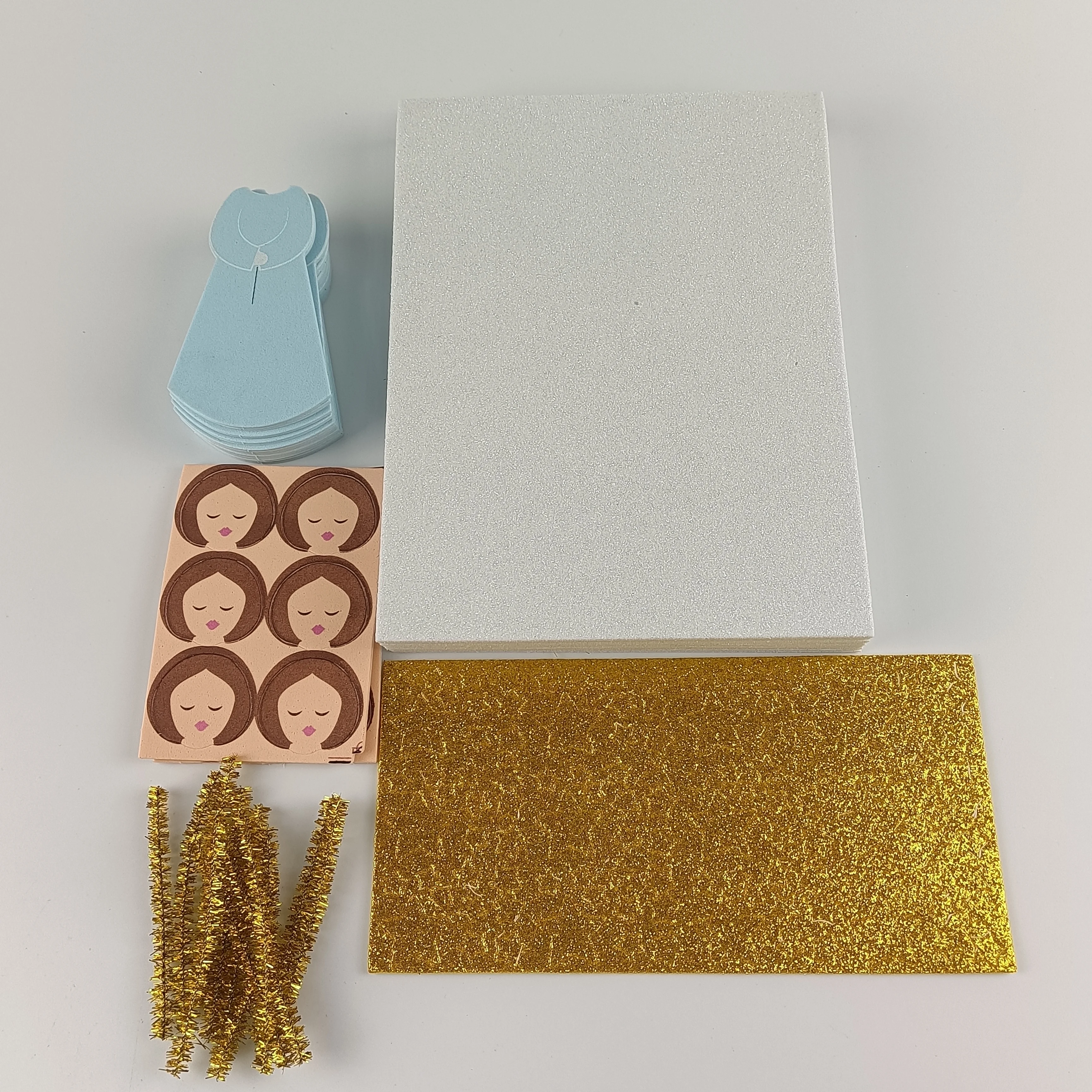 
christmas foam angel hand Kit Make you own Foam Kit 