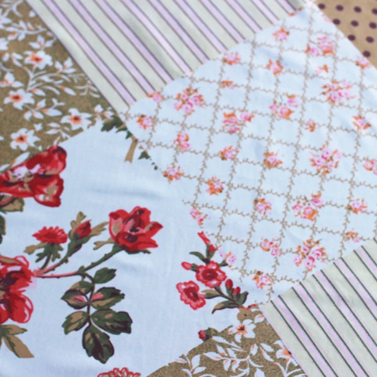 Polyester bed sheet fabric home textile