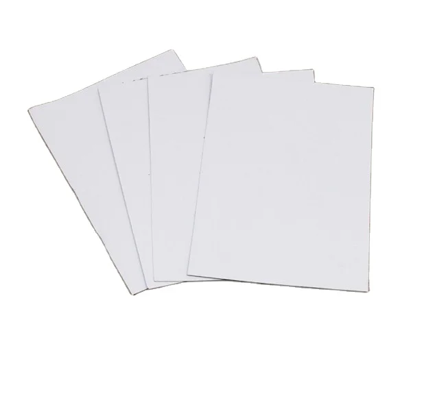 
GD1/GD2/GD3 Wholesale c1s CCNB card board white color with gray back 300 grm packing ream 