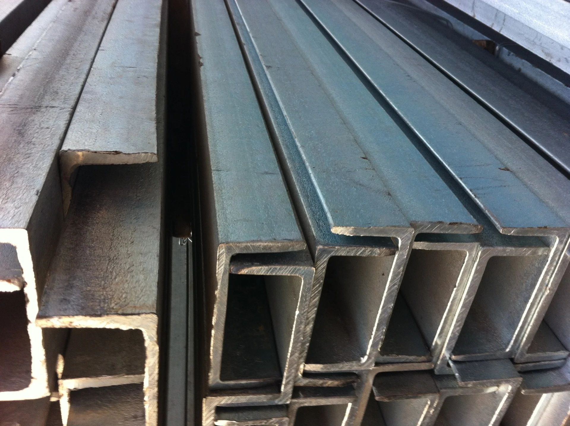 A36 Channel Steel American Standard U Shaped Steel Channels Galvanized Steel Profiles