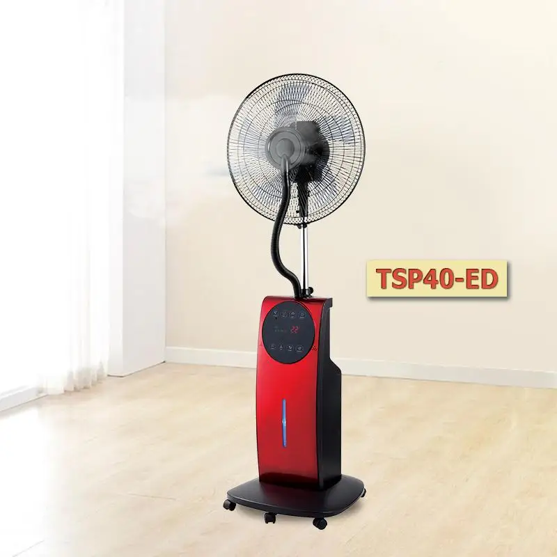 16 Inch Indoor Water Cooling  Ventilateur Mist Stand Fan Mist Fan