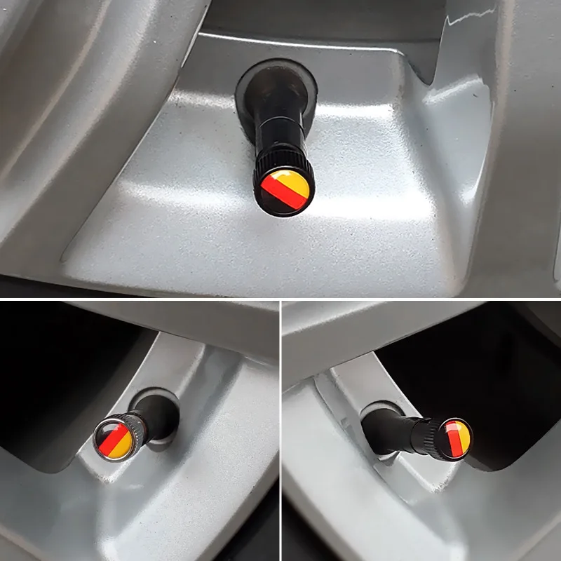 Custom Aluminum Tire Valve Cap Stem Caps