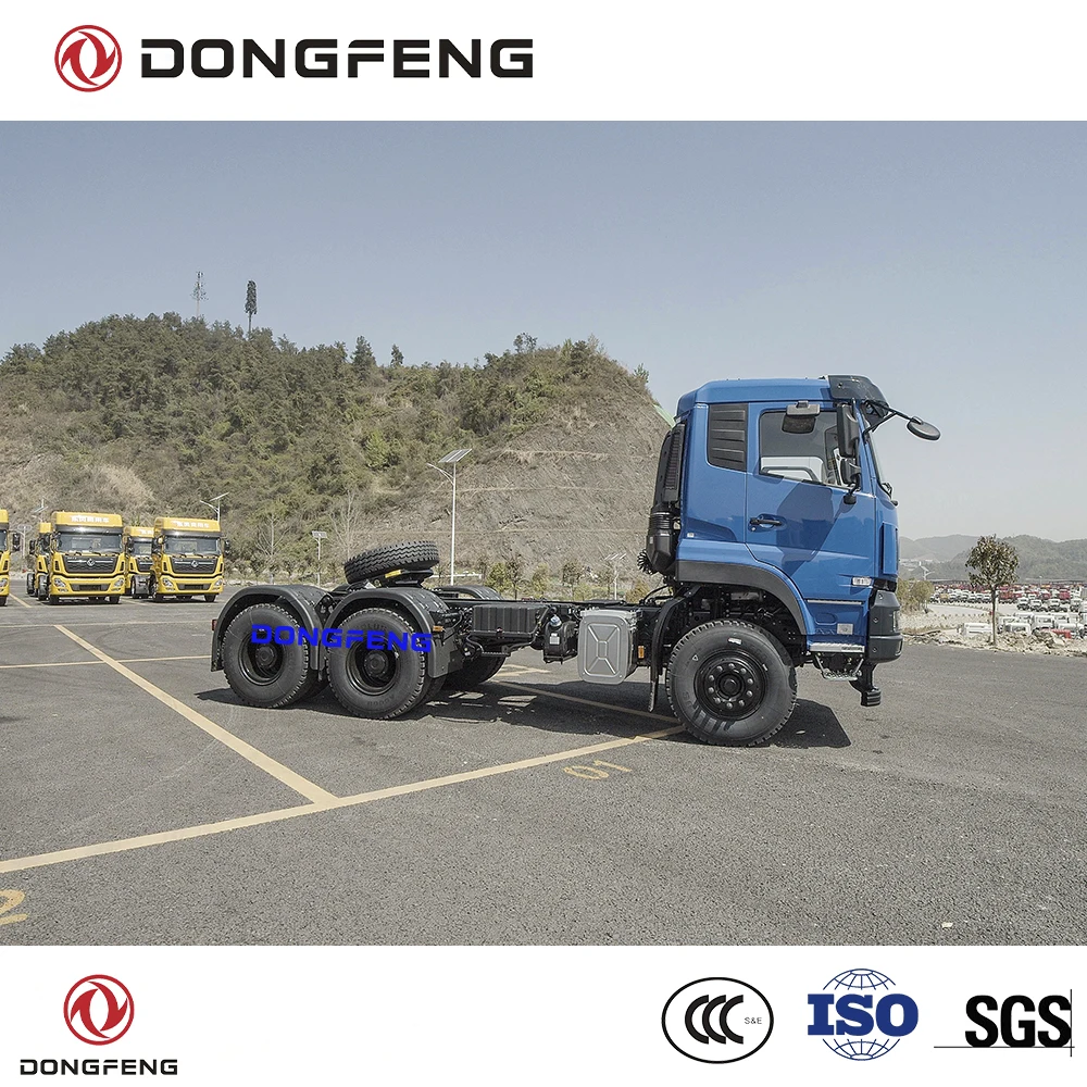 Dongfeng tractor truck for promotion tractor mounted crane