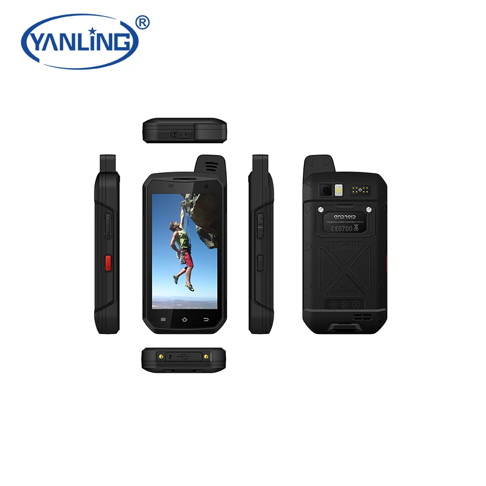 Промышленный КПК с памятью 2 ГБ + 16 ГБ, чипсет MT6761 MTK, прочный планшетный КПК с HD-емкостью 5,0 дюйма