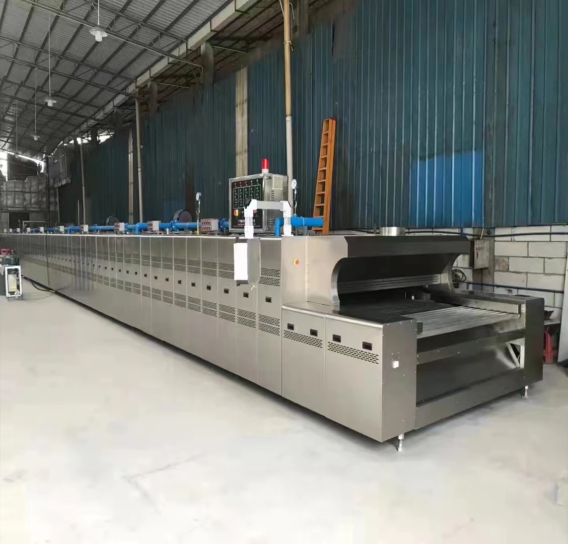New Commercial Stainless Steel Convection Bakery Tunnel Oven High Productivity for Restaurants Food Shops Hotels 380V