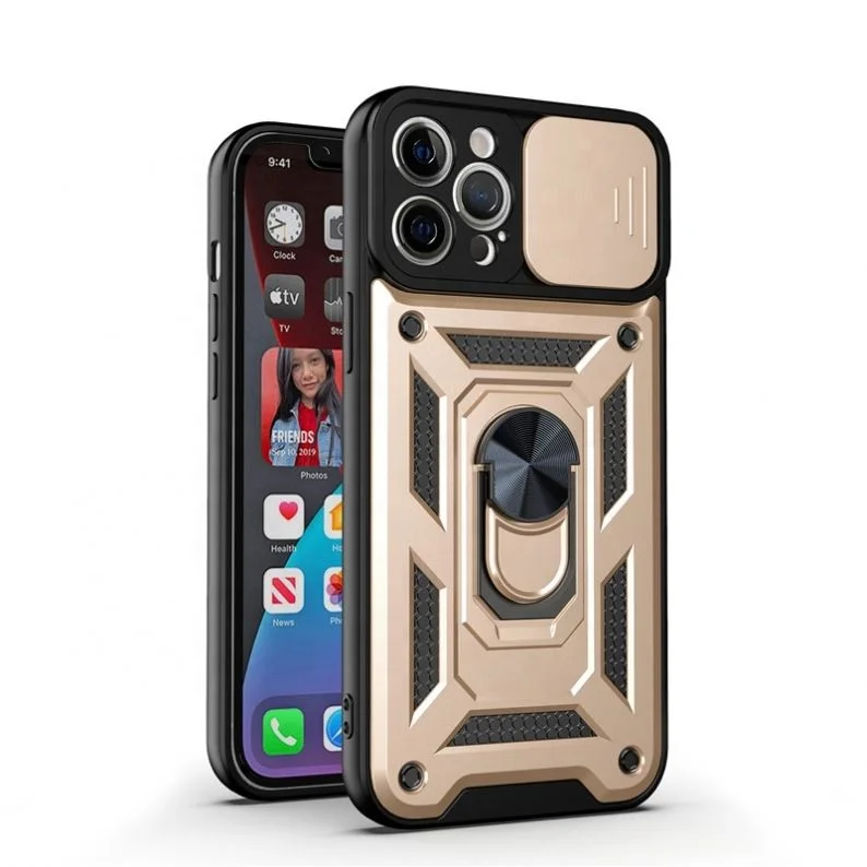 Shockproof Phone Case Cover Armor Ring Holder For iPhone 14 13 12 11 Pro Max