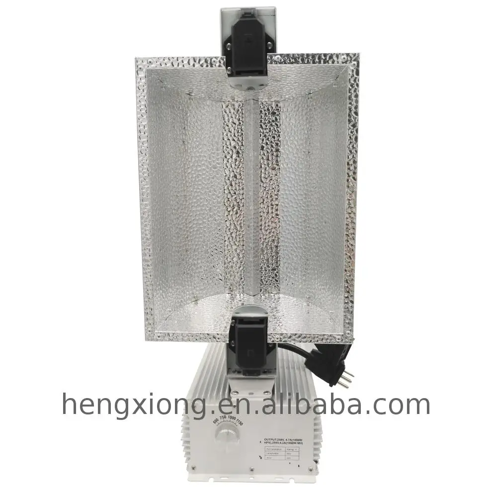 1000 Watt High Frequency Double-Ended Growing System with 1000 Watt Hps Bulb and Hanger Combo