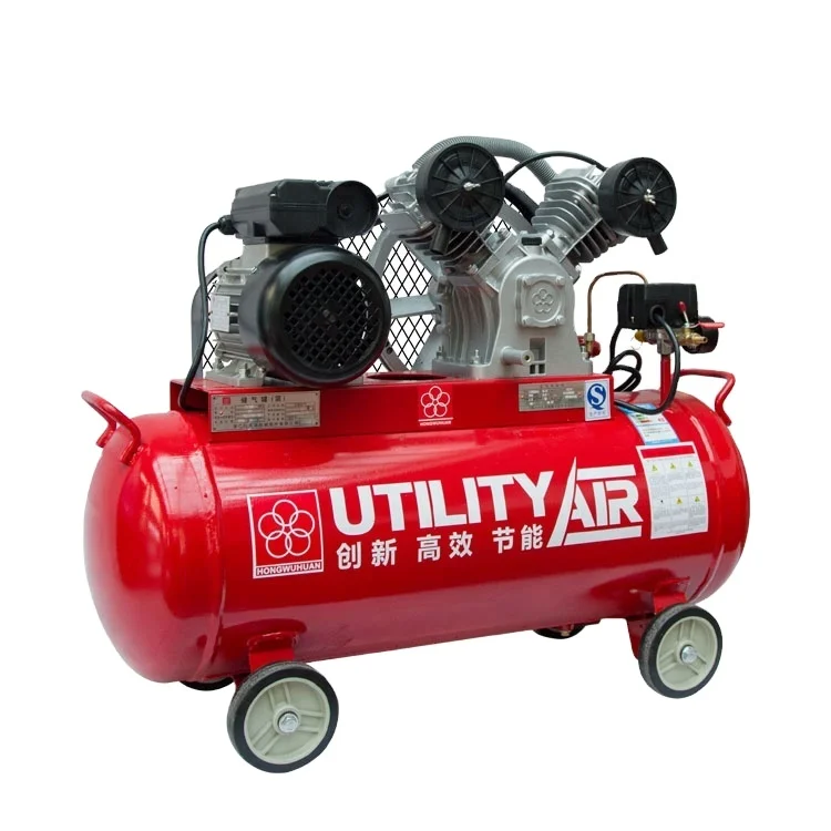  Низкий уровень шума апком оптовая продажа Ременный привод 220V 240V 3-ех фазовое питания 2HP 1.5KW поршневой воздушный компрессор для