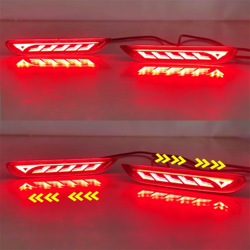 For Nissan Teana Altima Rogue X-trail QASHIQAI ARIYA Infiniti Q50L Q70 LED Rear Bumper Reflector Tail Brake Light Turn lamp