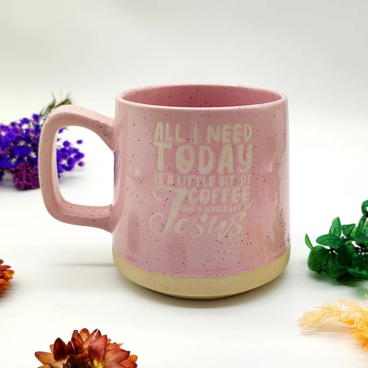 Creative Makaron Pure Color Coffee Milk Water Cups Home Desktop Decor Pink Drinkware Coffee Mug Set With Handle