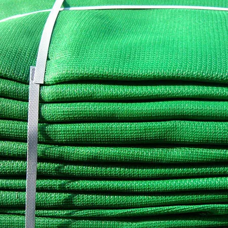 Construction protective wire mesh with color green
