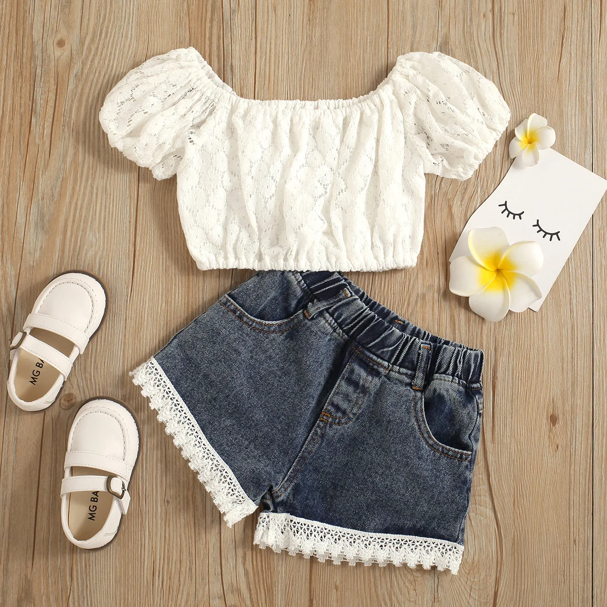 Fashion Little Summer Children Kids Clothing For Girls Boutique Clothing Sets