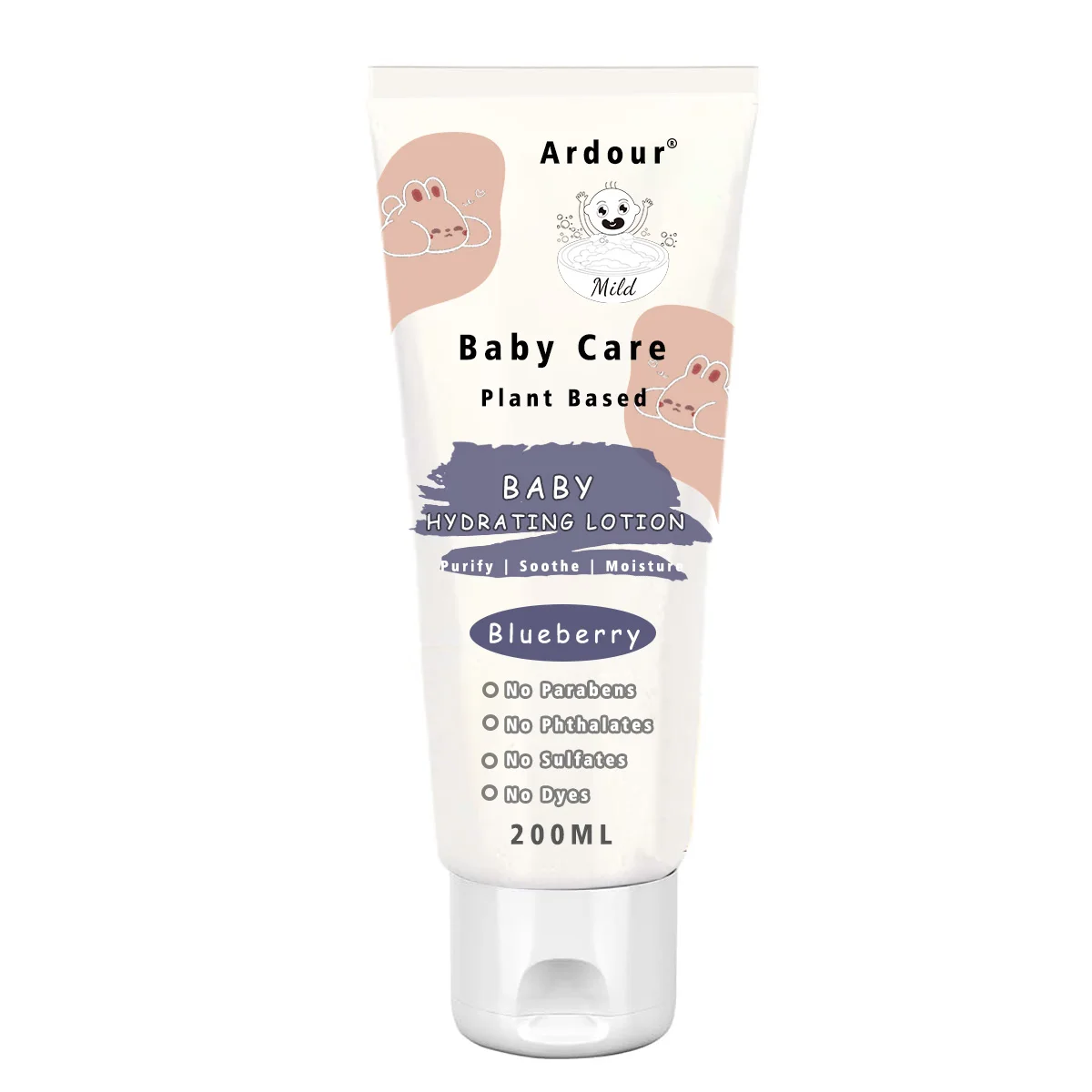 Blueberry Baby Body And Face Cream Lotion Gentle Safety Baby Skin Care Butter Balm For Babies Kids Children Newborn Infants