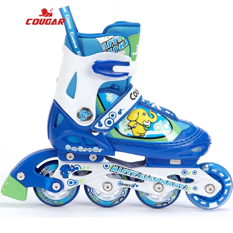 Wholesale Comfortable Children Skating Shoes 4 Wheel Roller Skates