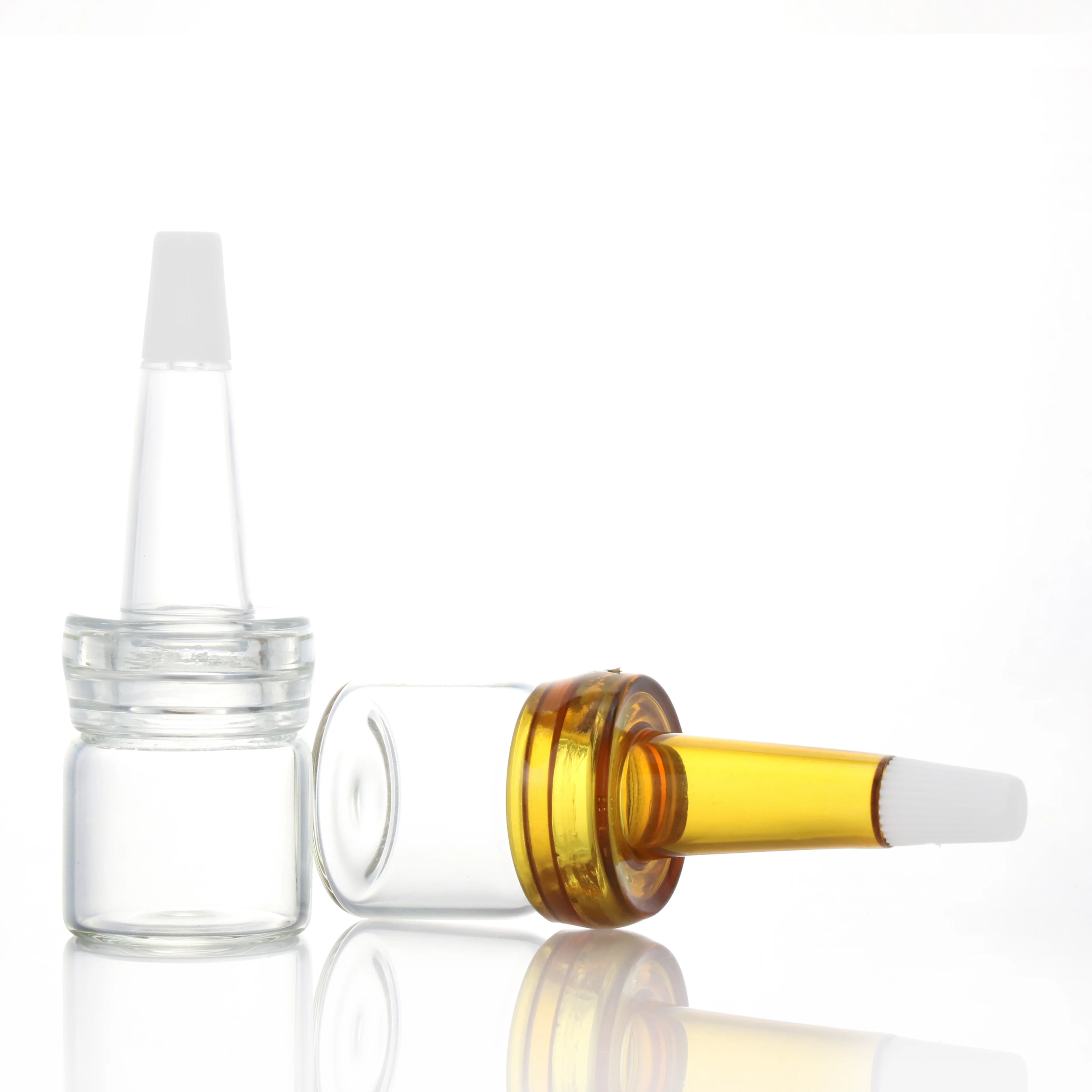 borosilicate small mini test tube glass bottle vial penicillin glass essential oil bottle