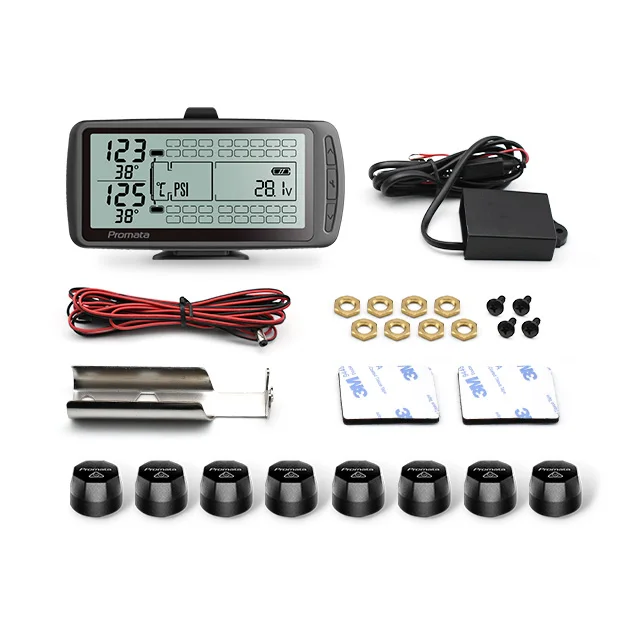 TPMS 203 Psi внешний датчик 6-8-10-12-14-16-18-26 колеса система контроля давления в шинах на солнечной энергии прицеп автобус грузовик Tpms