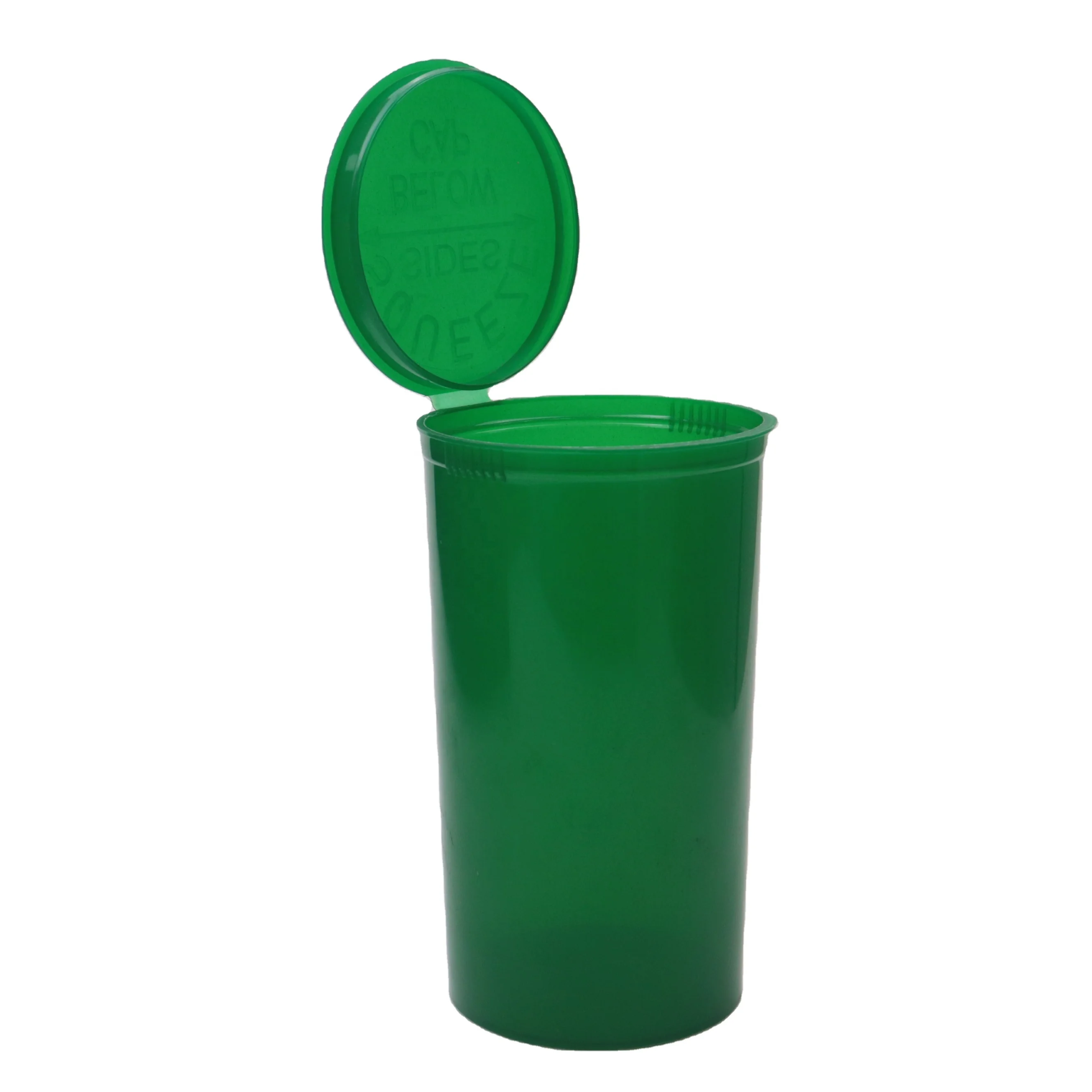 Hot Selling 160dr Childproof Flower Pop Top Squeeze Bottles Pharmacy Prescription Pill Capsule Container