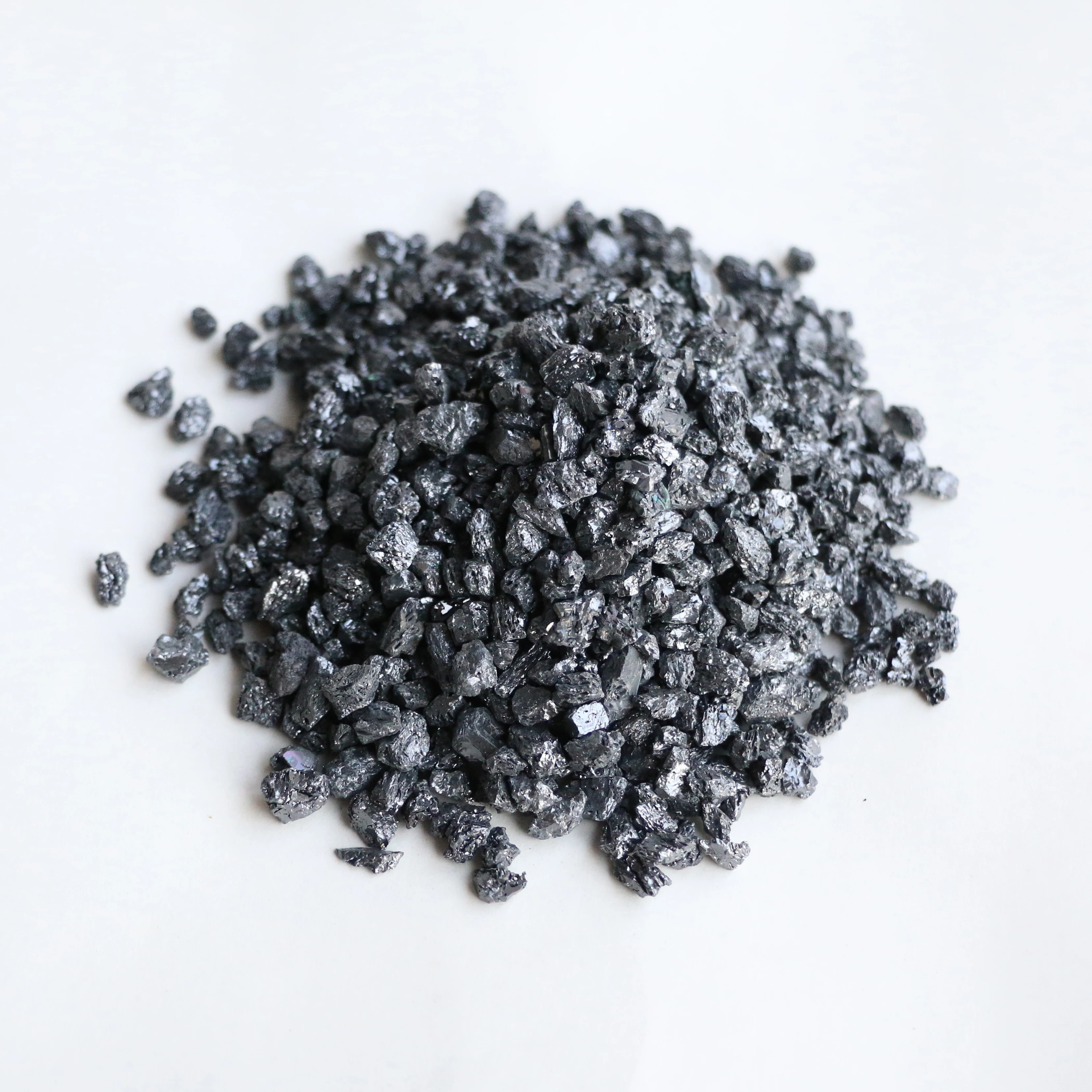 High content black silicon carbide particle / carborundum powder / grit / grain for metal polishing