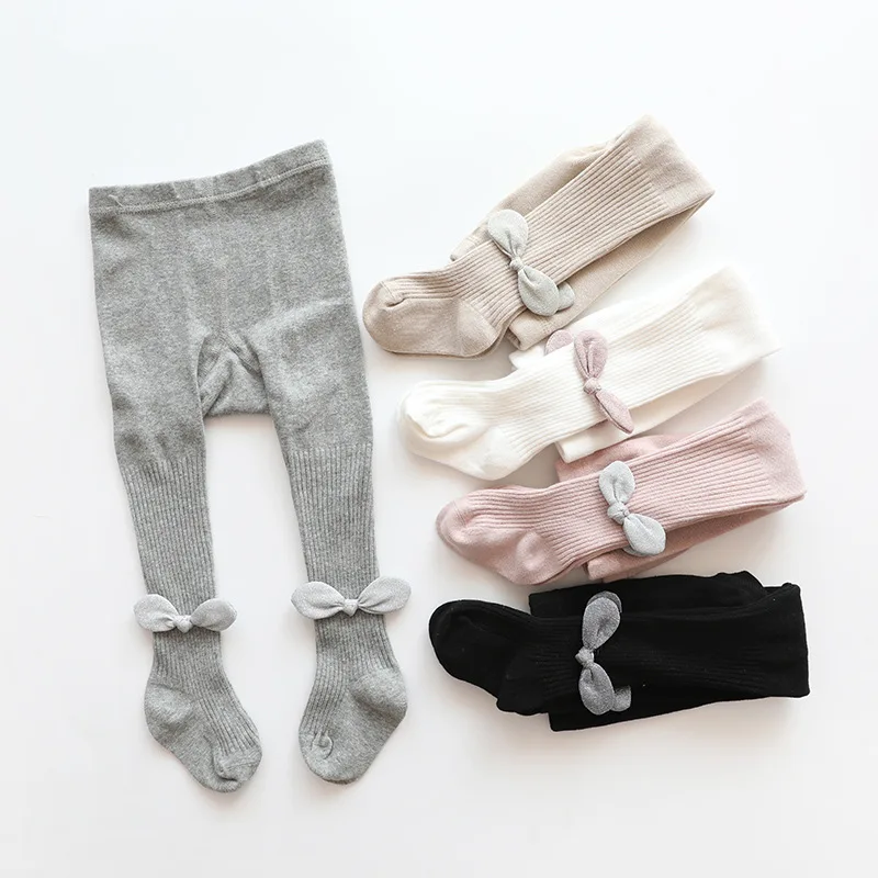 Dancing cheap girls cotton Tights Pantyhose 6 colors pack baby nylon pantyhose ribbed knitted leggings for girls baby