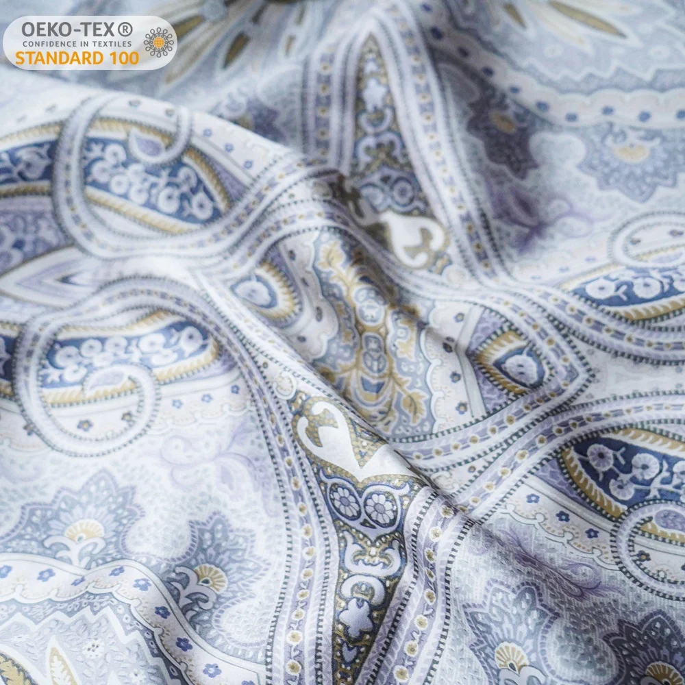 Strong Antibacterial Custom Logo Size Mulberry Silk/Juncao Mix Fabric 61% Silk For Bedding