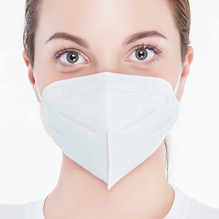 
Disposable Nonwoven KN95 Folding Half Face Mask without Valve 