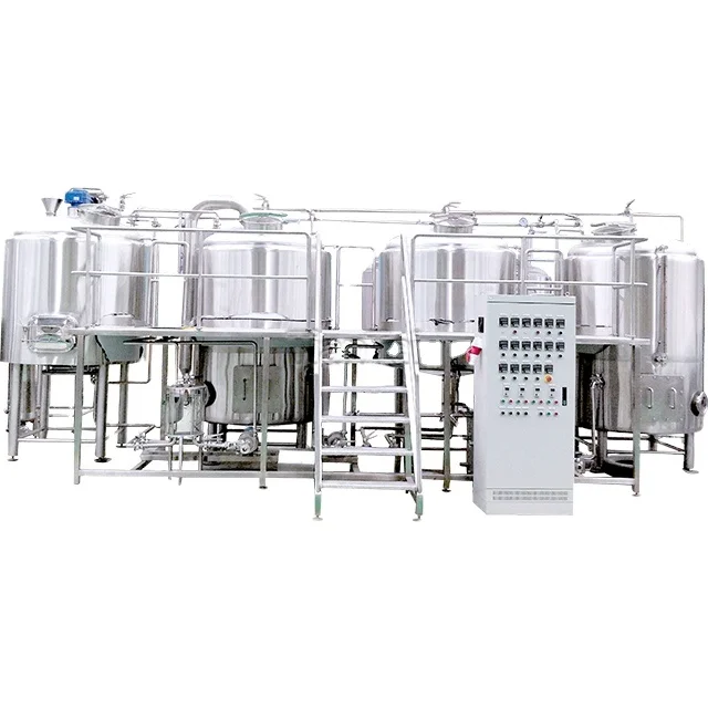 Customization Brewery Equipment 2500L Three Vessel brewhouse whole set beer brewing system brewery equipment