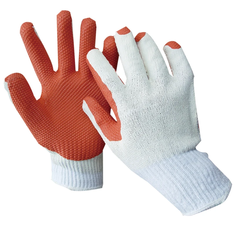 New Style Heavy Rubber Glove Poly-Cotton Liner Heavy Rubber Glove Latex Gloves
