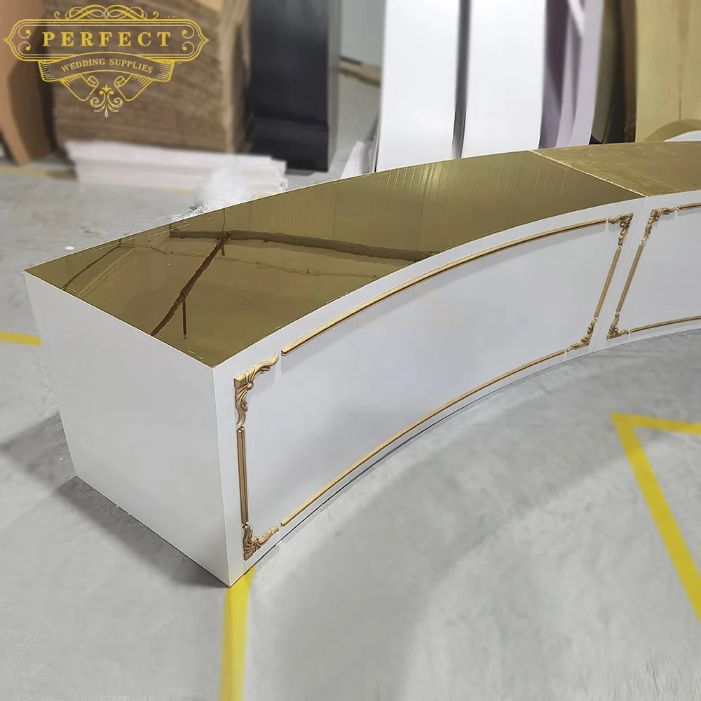 Royal Platinum Long Table Gift Snack Table Wedding Table Cake Wedding Decoration