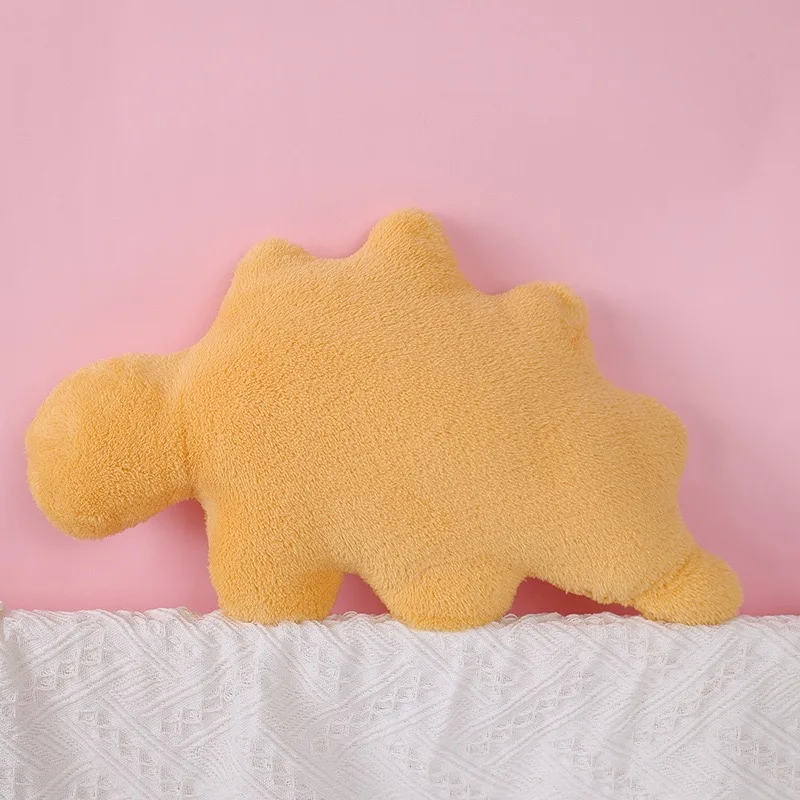 ML New Peluche Dino Chicken Nugget Plush Figure Toys Pillows Hot Sell Trending Soft Cute Dinosaur Stuffed Animal Plush Toys