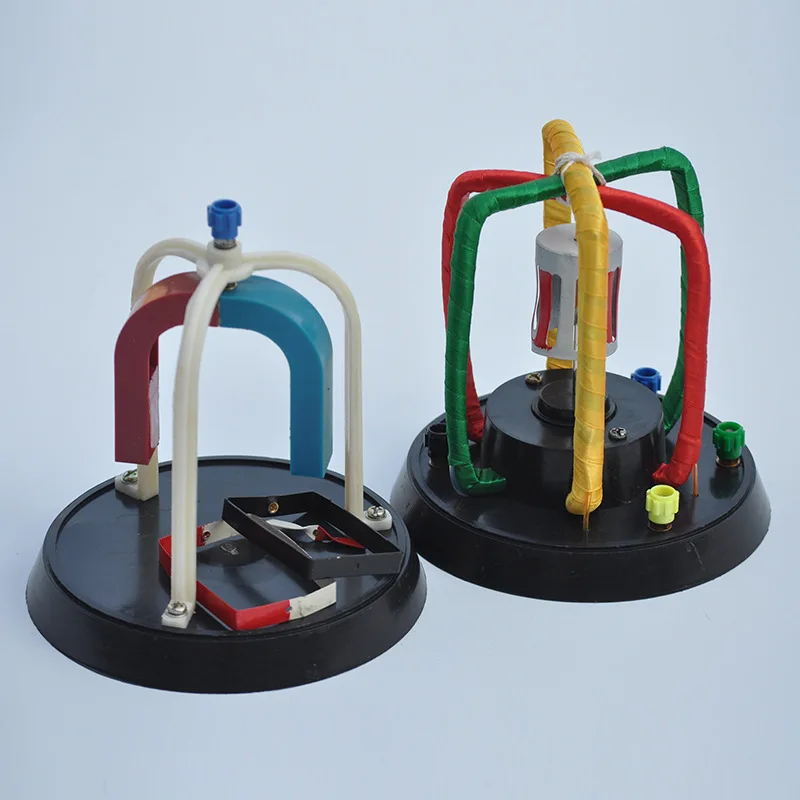 High school physics experiment equipment instrument Three-phase motor principle demonstrator Permanent electromagnetic field