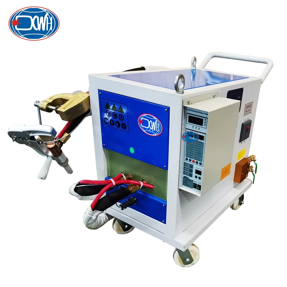 High Frequency 220V Portable Single Sided Phase Industrial Metal Hand Gun Spot Welding Machine