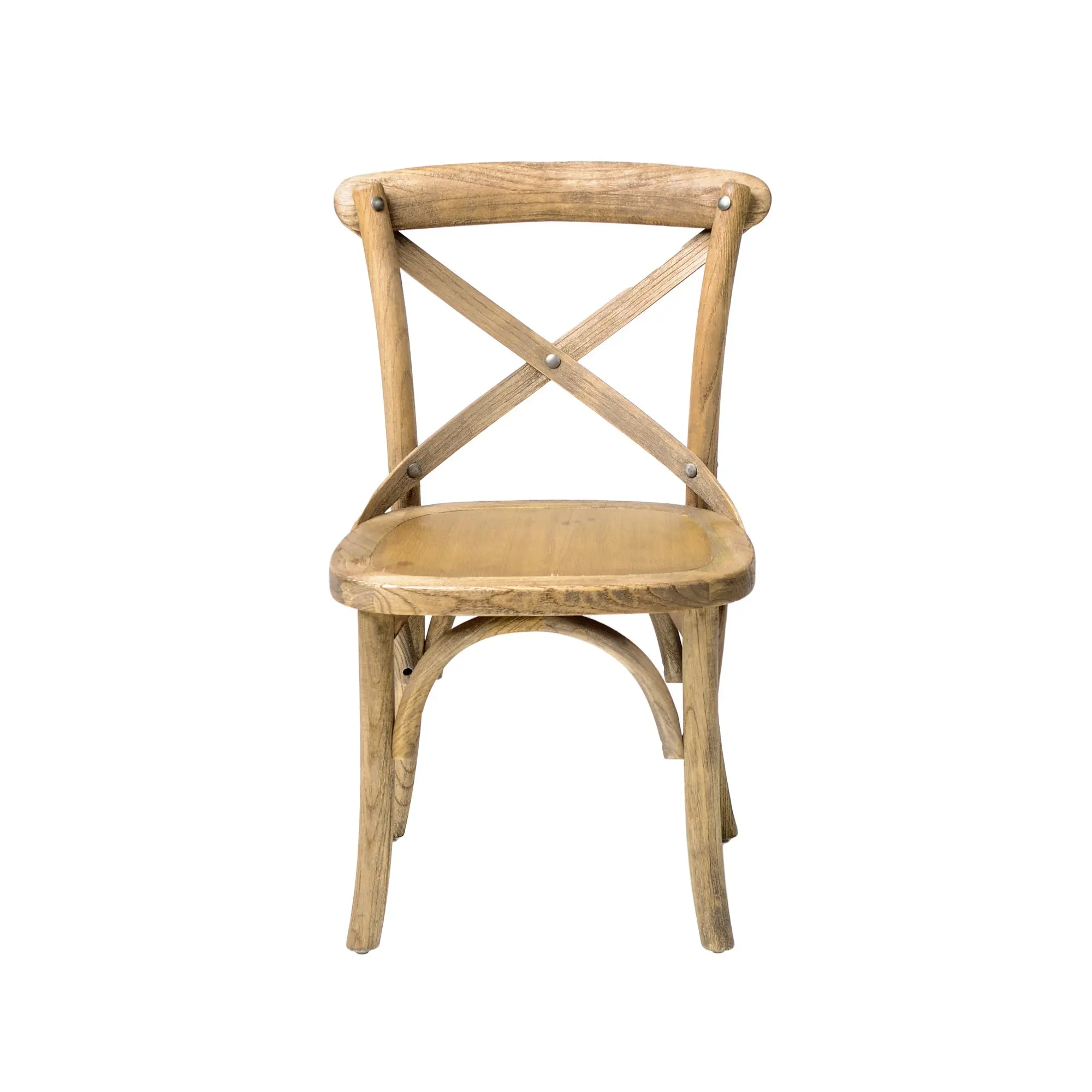 MRS WOODS Low price french style solid oak wood children cross back c