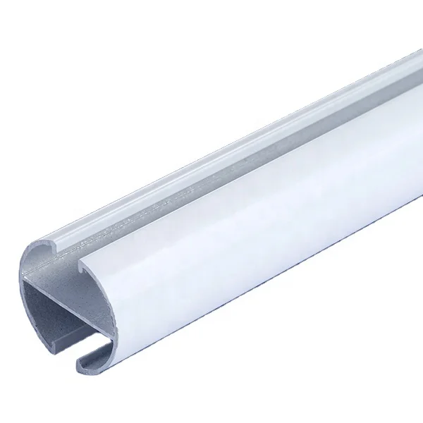 Universal Popular Roller Blinds Aluminum Bottom Tube Painted White RBT03-0.5-AP Roller Accessories Smart Blind Roller Pattern