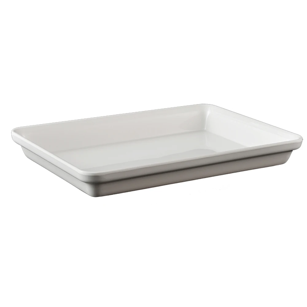 
Wholesale Restaurant Food Grade Serving 15 inch Large Rectangular Plastic Melamine Tray 