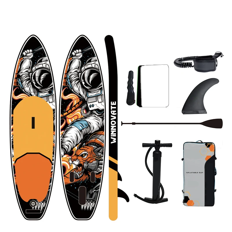 WINNOVATE2223 Factory wholesale price fishing sup inflatable stand up paddle board with accessories