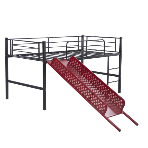
Iron Metal Tube Bunk Beds Child Double Loft Bed With Stair Plans Free Shipping 