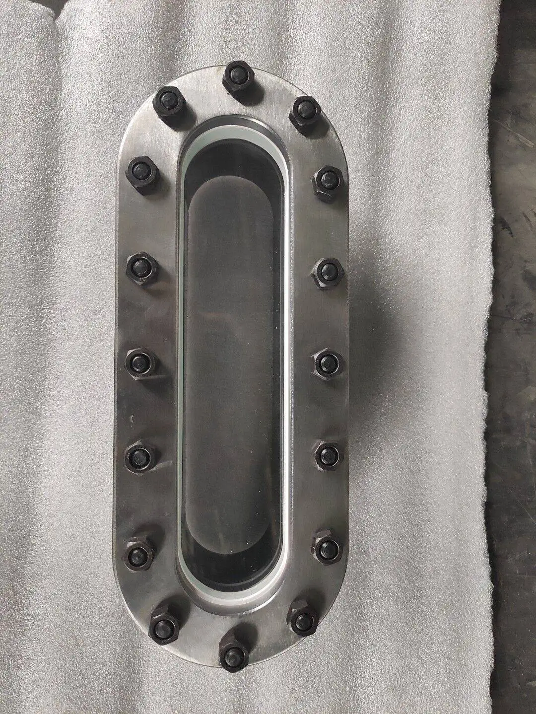 circular container sight glass/stainless steel  rectangle sight glass indicator flange type