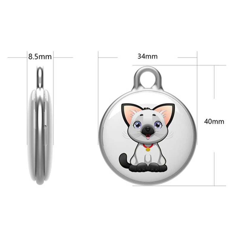 Long Distance Smart Airtag for Pet Dog Kid Car Key Wallet Luggage Key Finder Locator Wireless Anti Lost Alarm Tracker Device