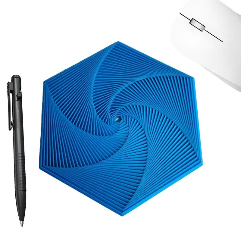 3d печатные шестиугольные декомпрессионные игрушки для подарка красочный уникальный дизайн и форма Компактный изысканный продуманный подарок