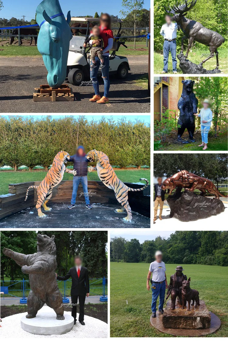 Bronze animals Sculpture feedback