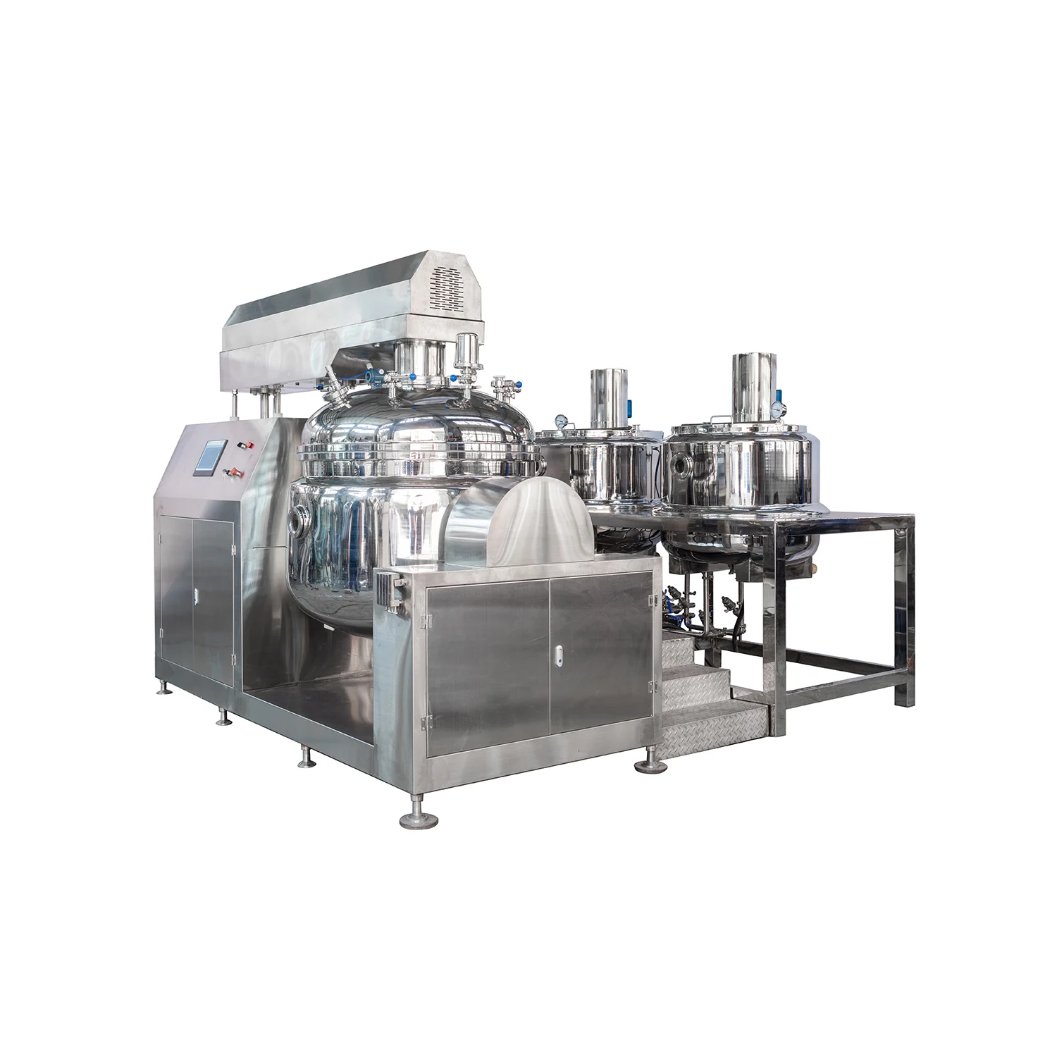 MH homogeneizador Stainless Steel Vacuum Reactor shampoo Toothpaste emulsifying homogenizer machine Cosmetic homogenizing