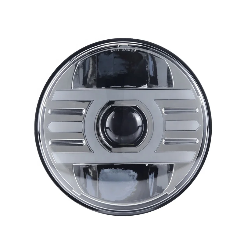 Running Lights Car Led 7inch Car Accessories Angel Eyes H4 Led Headlight For Lada Niva 4X4 Uaz Hunter Hummer